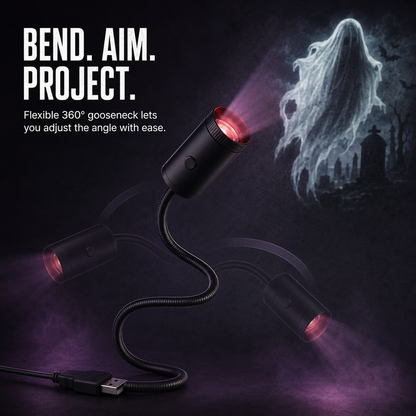 Bekapcsold és használd HD Halloween horror vetítő