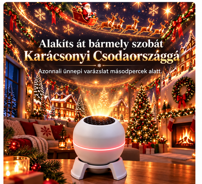 🔥UTOLSÓ NAP 49% KEDVEZMÉNY -🎈🎄 REBYIPO®Varázslatos Karácsonyi Vetítő Éjszakai Lámpa