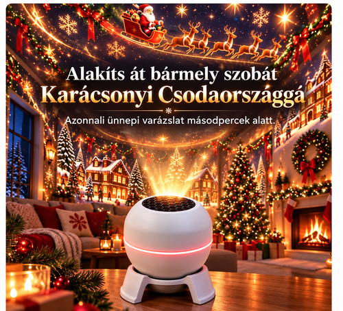 🔥UTOLSÓ NAP 49% KEDVEZMÉNY -🎈🎄 REBYIPO®Varázslatos Karácsonyi Vetítő Éjszakai Lámpa