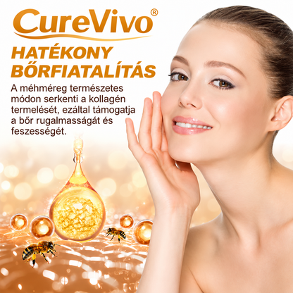 🔥Hivatalos Márkabolt 丨 CureVivo® Méhméreg Pro Komplex Krém — Bőrfeszesítés minden bőrtípusra